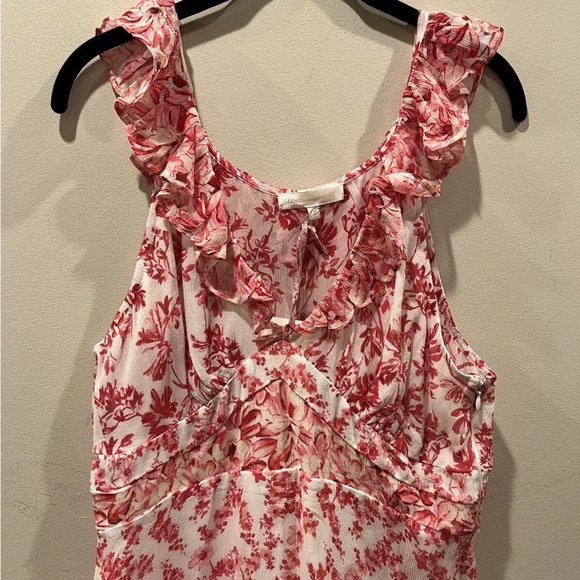 NEW Loveshackfancy Seneca Mini Dress in Campfire Breeze, Size 10 - Picture 4 of 7